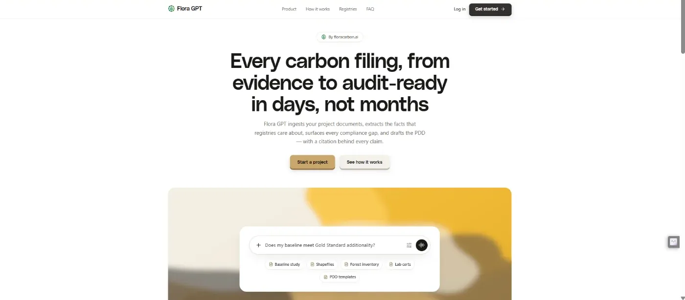 Carbon Intel drafting a Project Design Document section with inline citations
